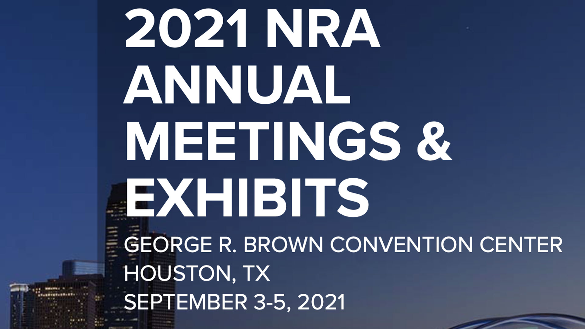 NRA Women NRA Announces New Dates For 150th Annual Meetings & Exhibits