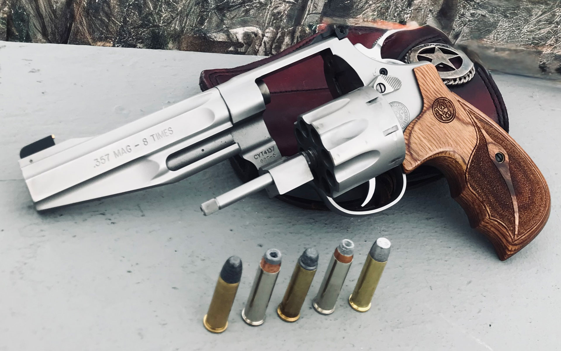 Rao Cartridges 357 Magnum Revolver And Ammo Photo By Rao