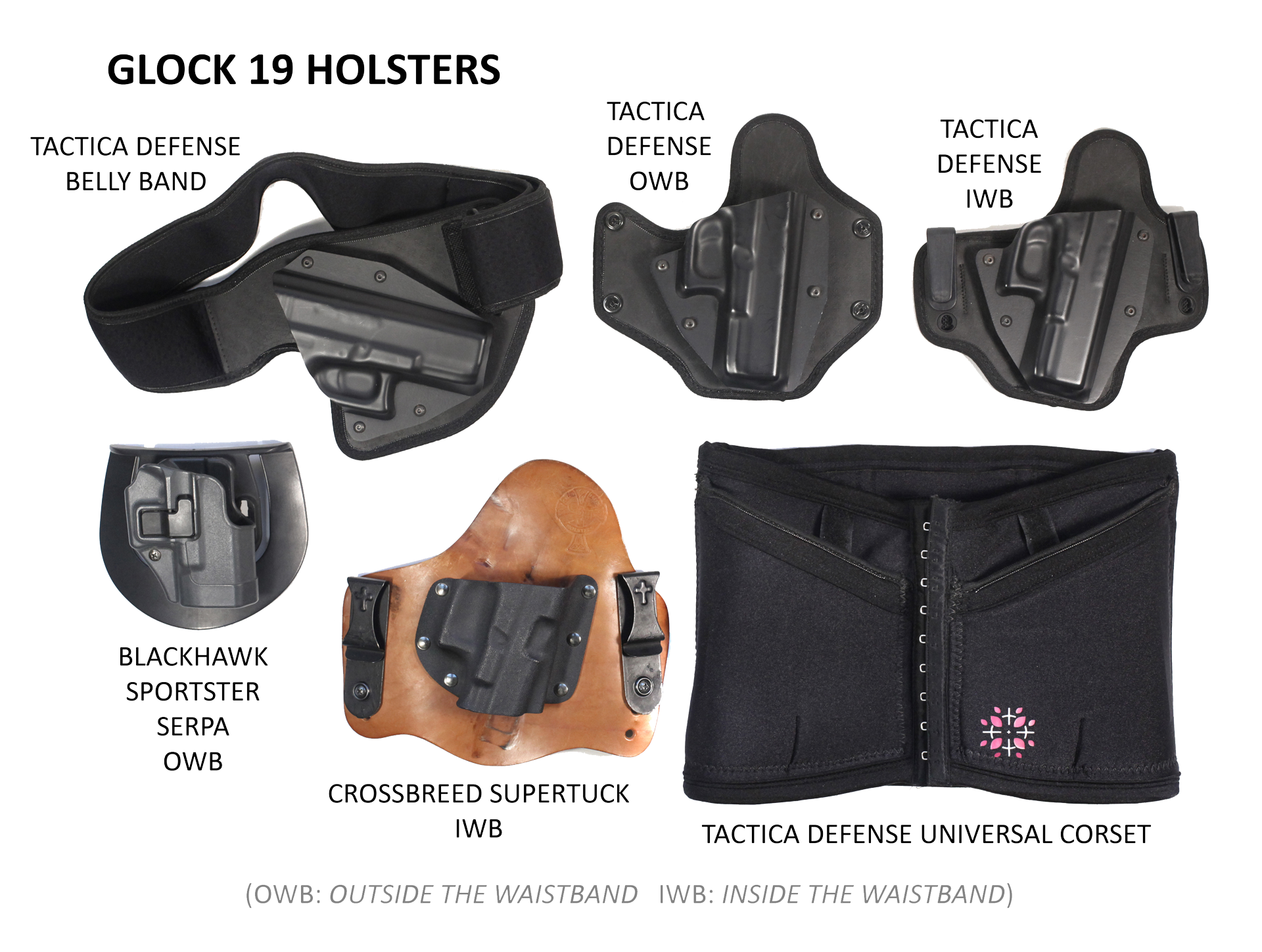 Concealed Carry Belly Band Holster by Tactica Defense Fashion 
