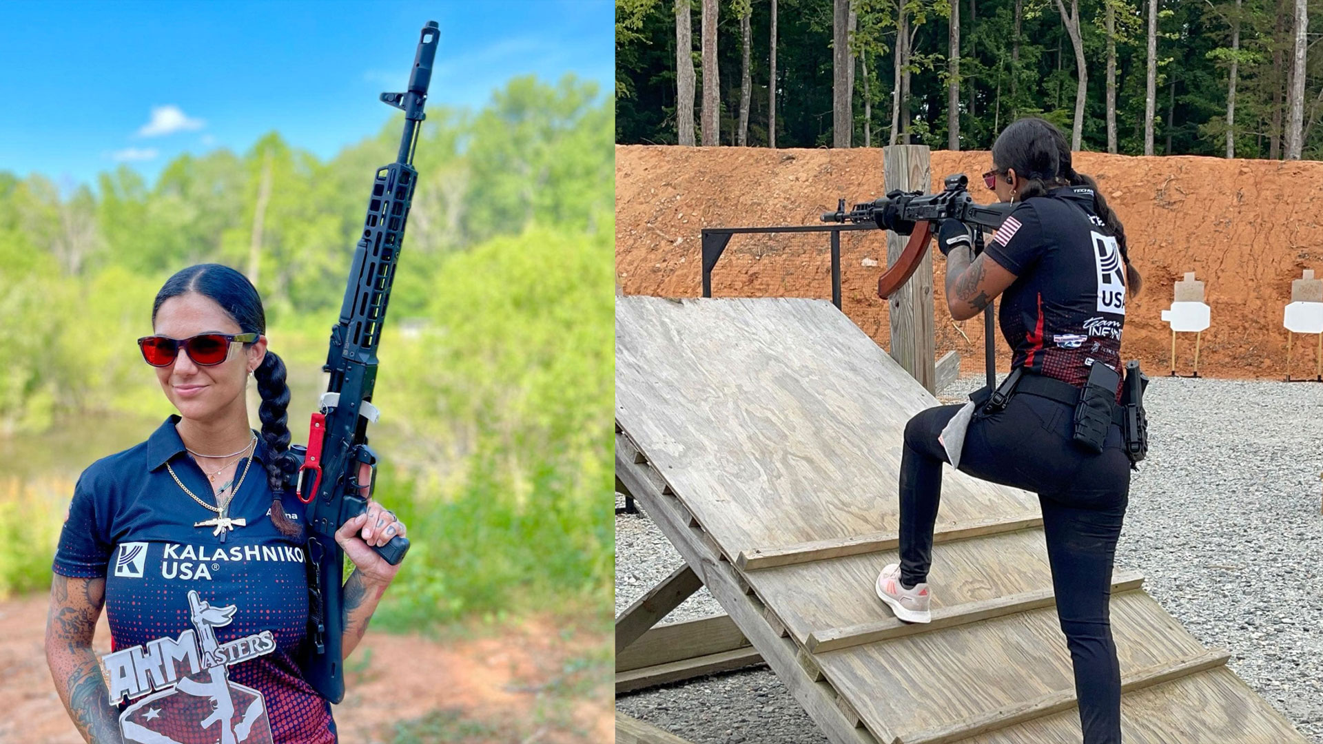 NRA Women Kalashnikov USA Shooter Alaina Hicks Takes High Lady Trophy